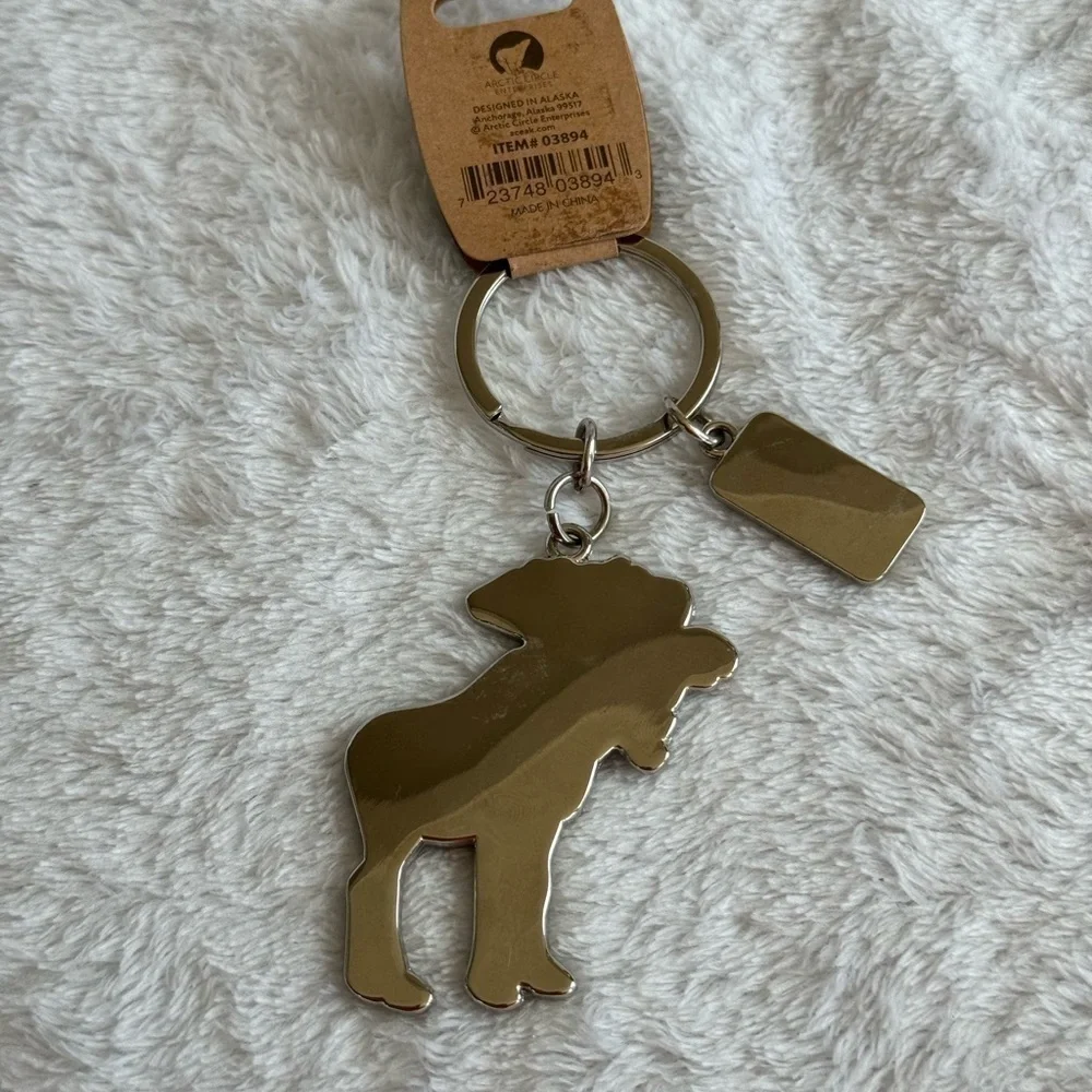 Alaskan Moose Keychain NWT